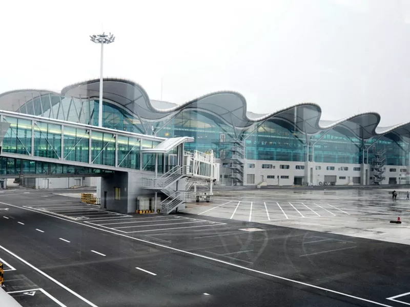 Bangunan Struktur Baja Bandara Tinggi