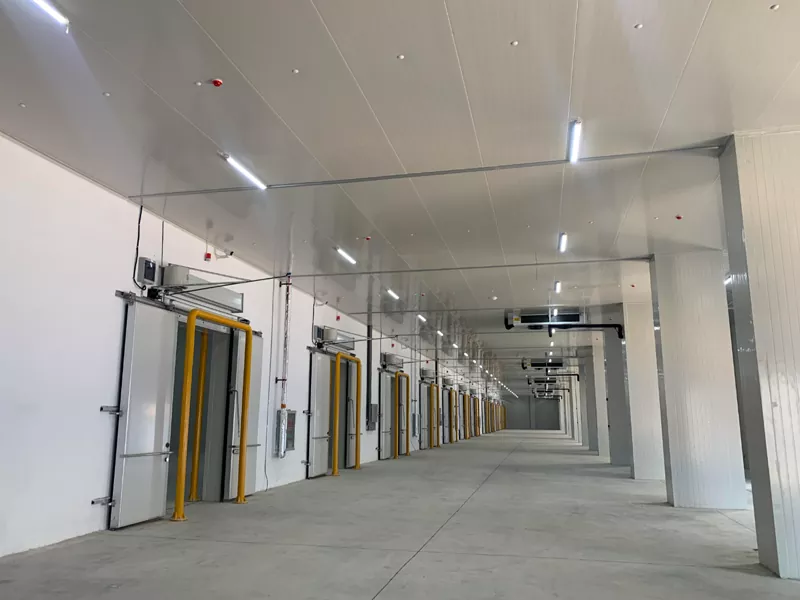 Warehouse Struktur Baja Kanggo Kulkas